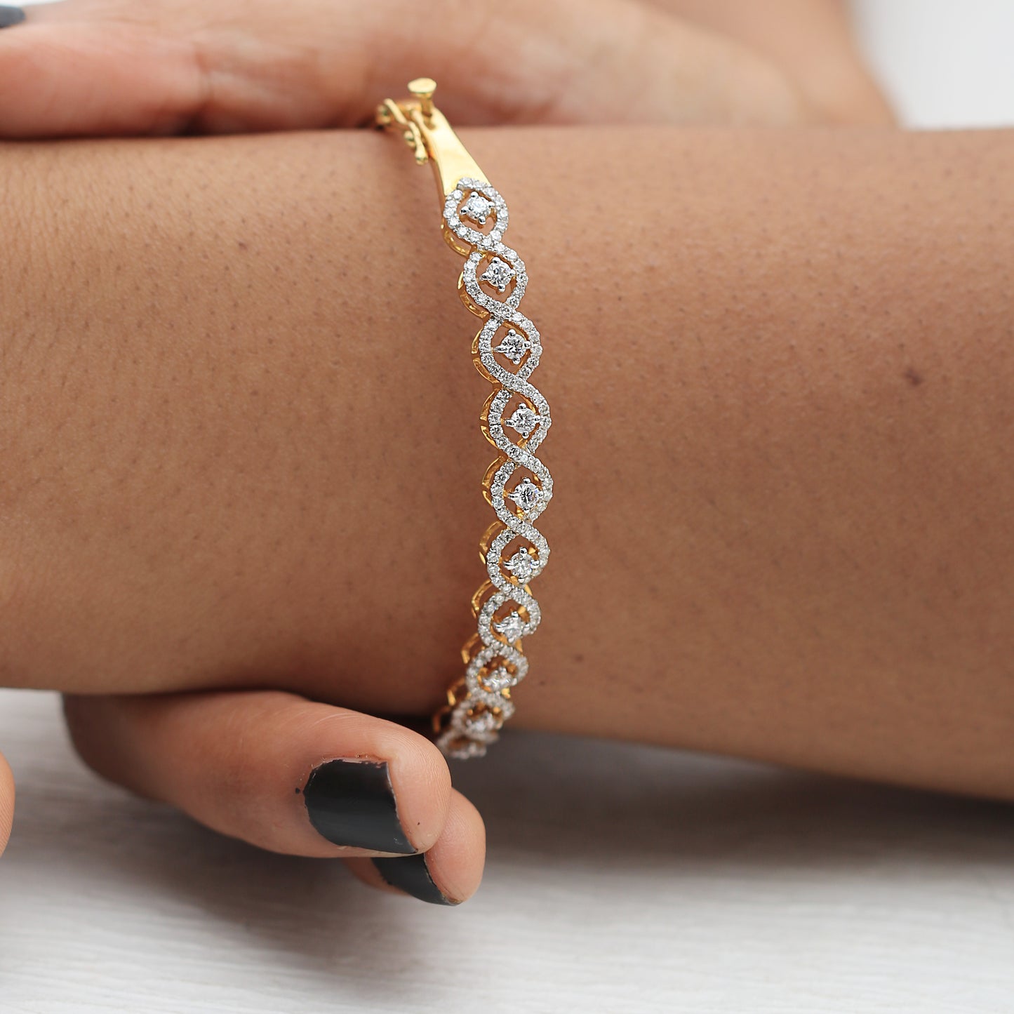 Eternal Link Diamond Bracelet
