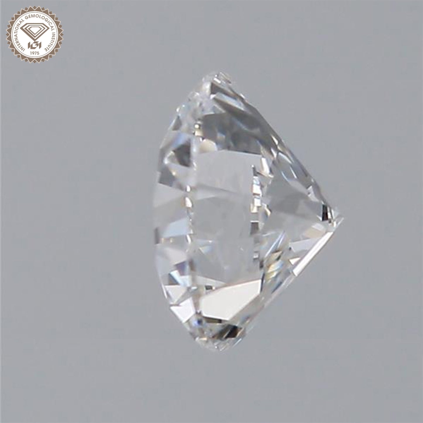 IGI Certified 2.35 Ct. Round Cut CVD Diamond F Color VS2 Clarity