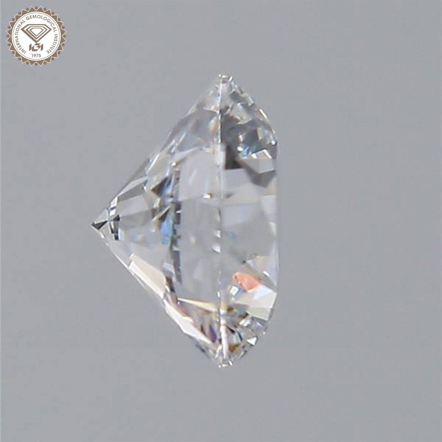 IGI Certified 2.35 Ct. Round Cut CVD Diamond F Color VS2 Clarity