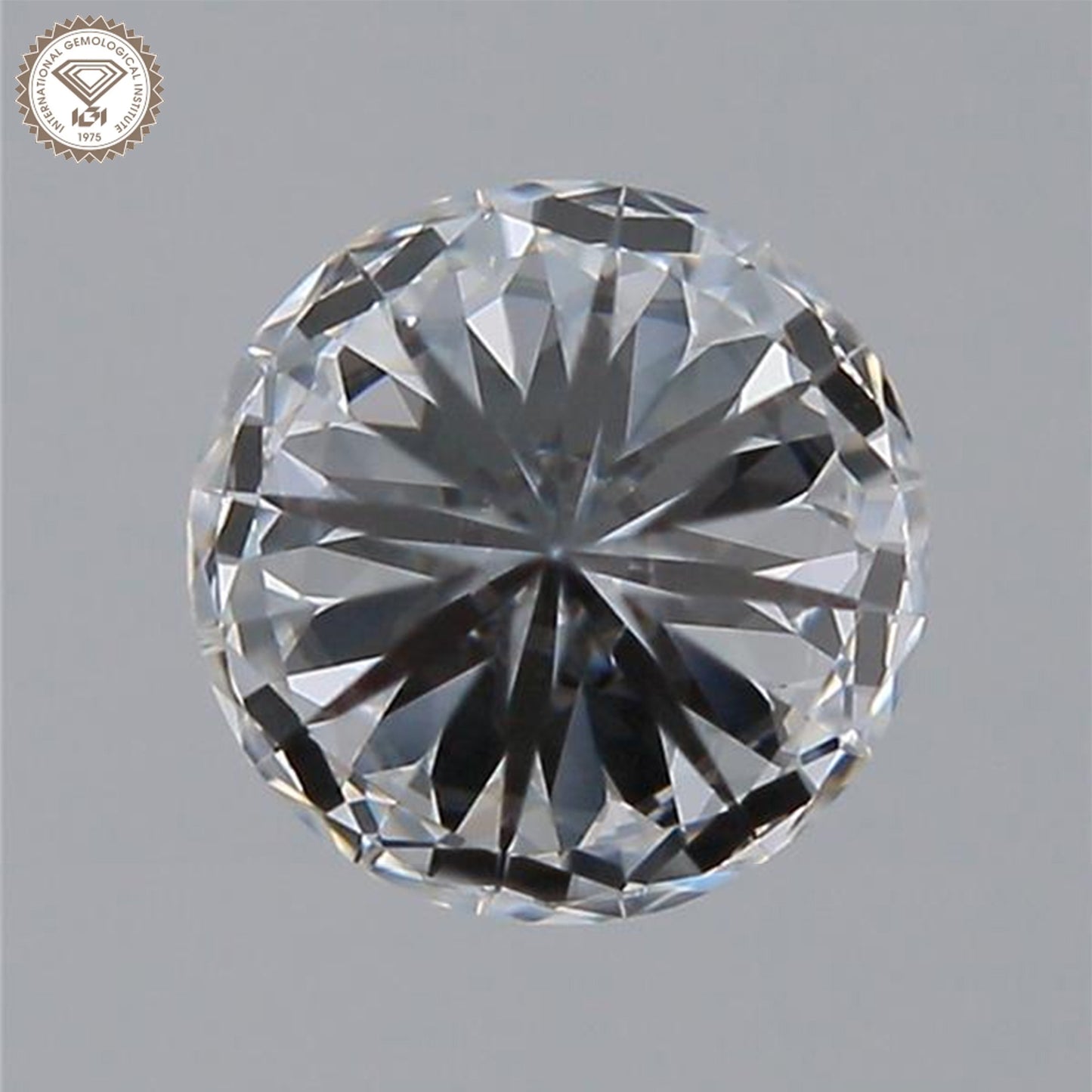 IGI Certified 2.35 Ct. Round Cut CVD Diamond F Color VS2 Clarity