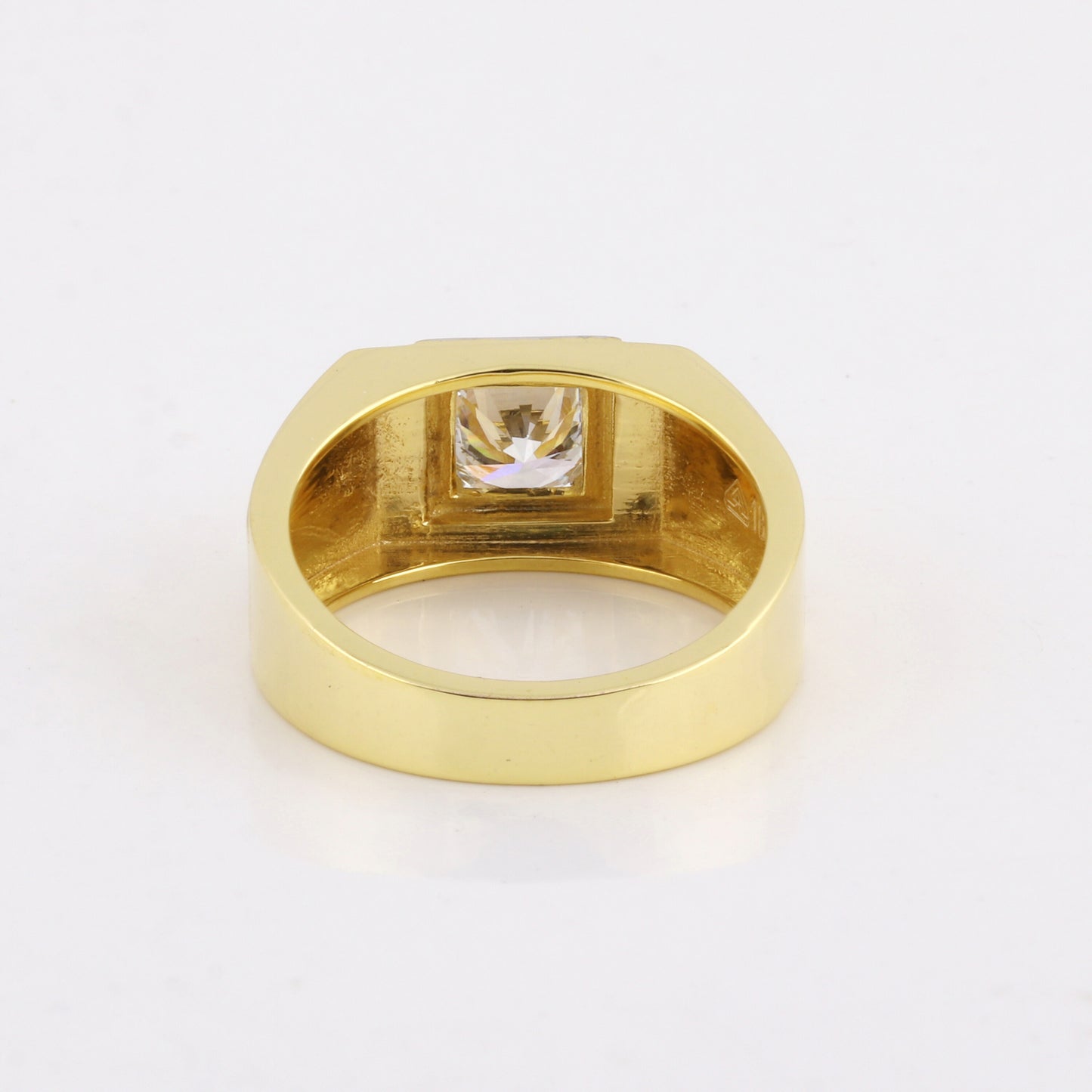 14K Gold Plain Band Ring | BIS Hallmarked