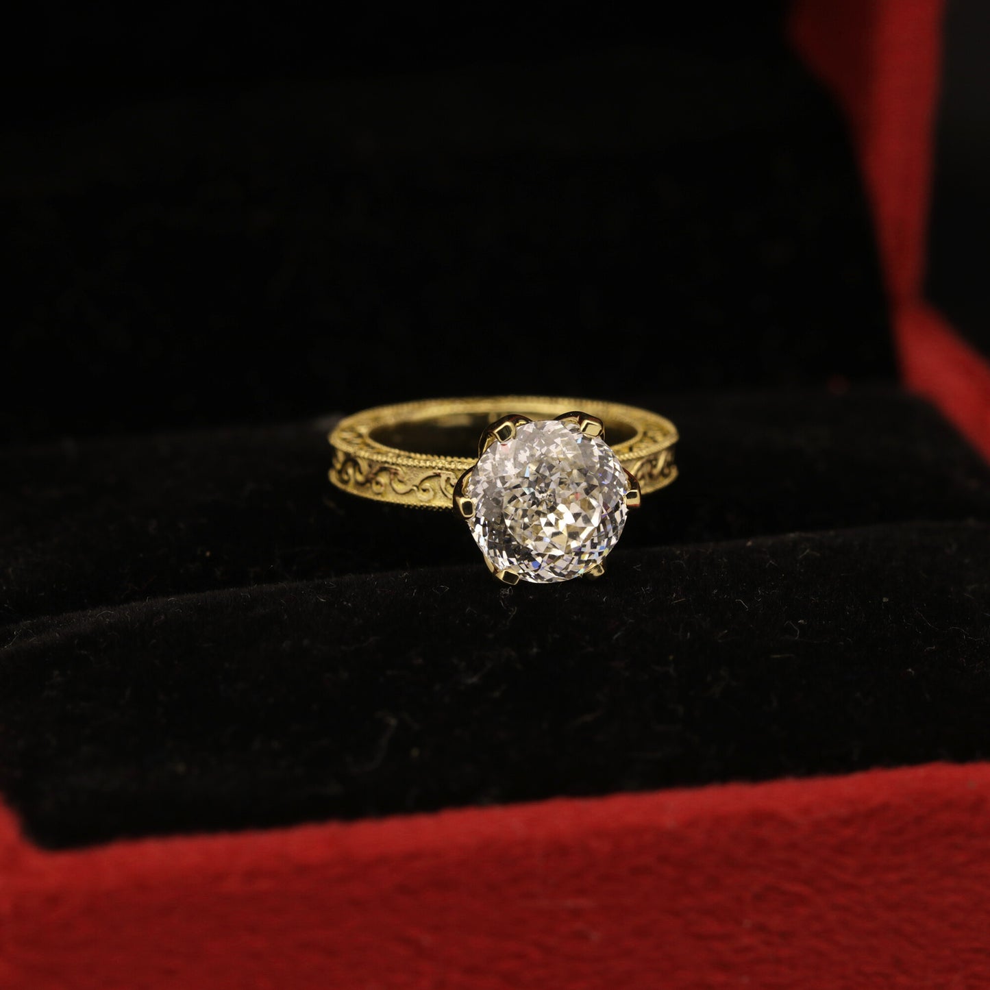 18K Gold Plain Band Ring | BIS Hallmarked