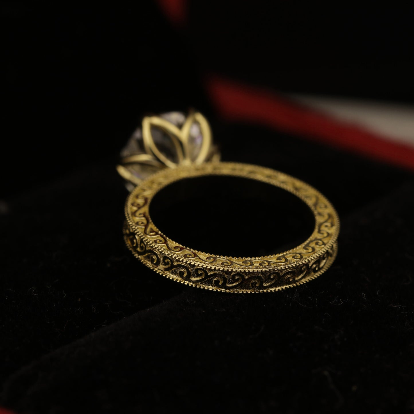 18K Gold Plain Band Ring | BIS Hallmarked