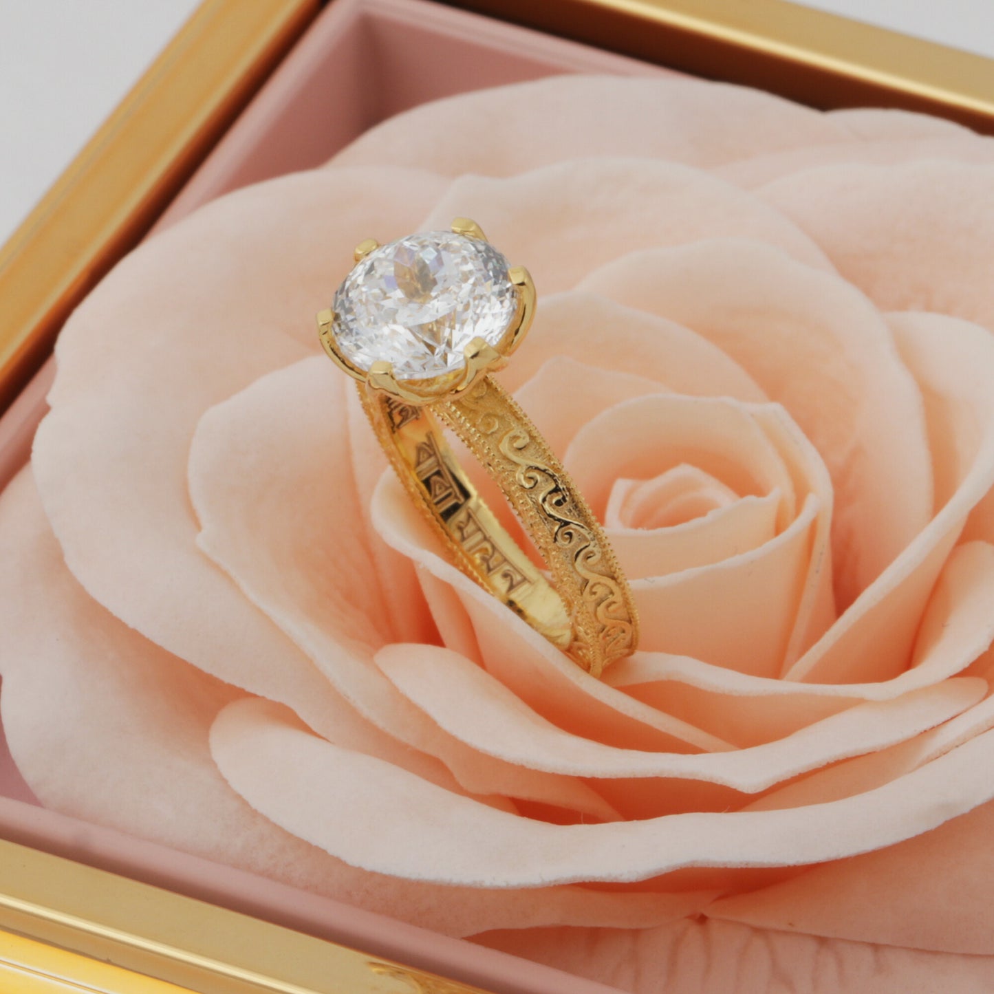 18K Gold Plain Band Ring | BIS Hallmarked