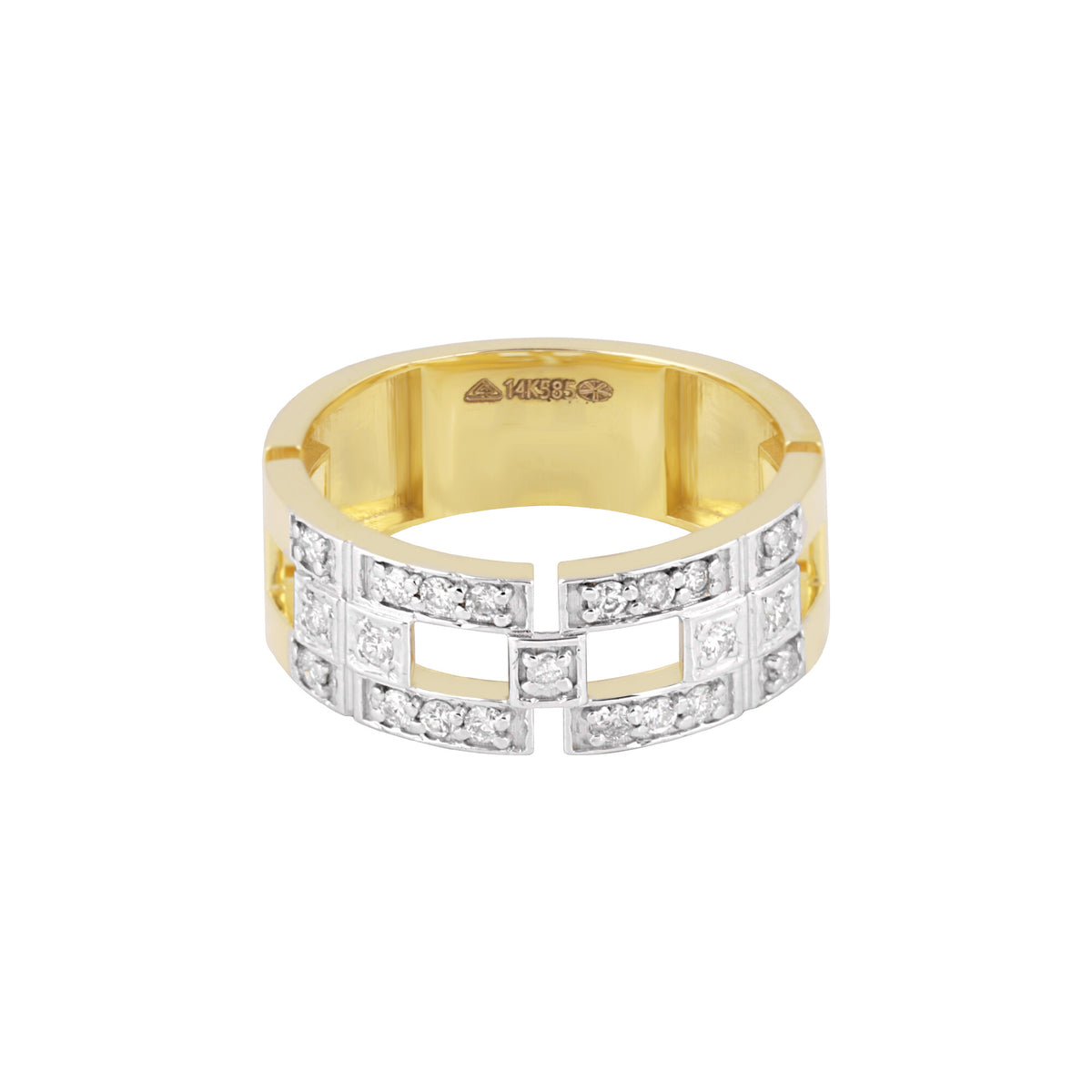 14K/18K Lab Grown Diamond Round Halo Ring (0.51 ct tw) - BIS Hallmarked Gold