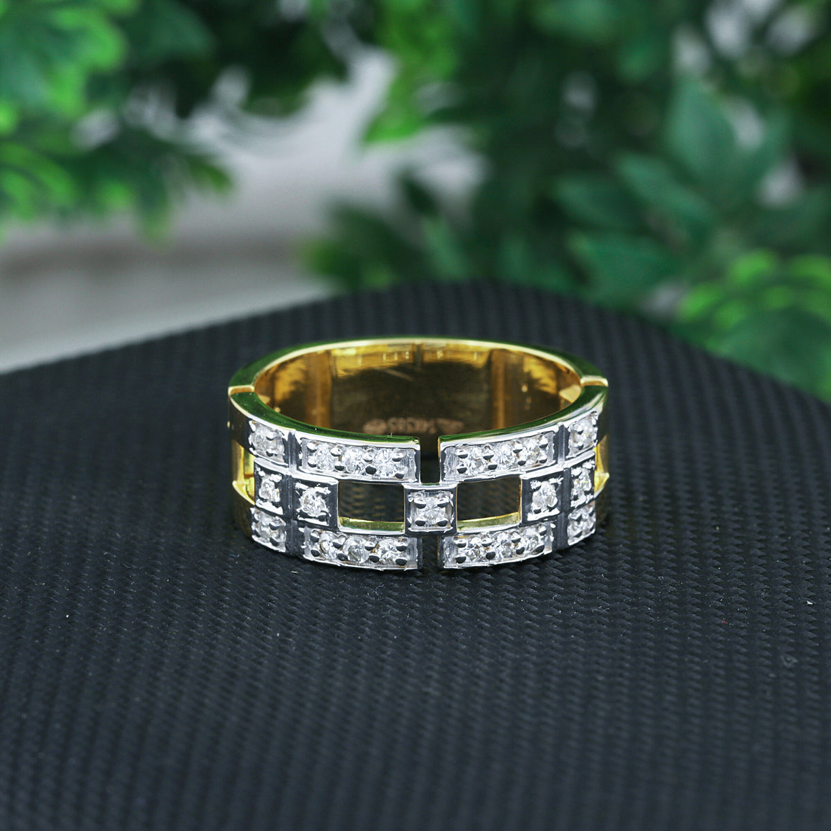 14K/18K Lab Grown Diamond Round Halo Ring (0.51 ct tw) - BIS Hallmarked Gold