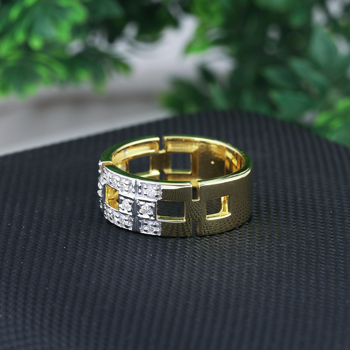 14K/18K Lab Grown Diamond Round Halo Ring (0.51 ct tw) - BIS Hallmarked Gold