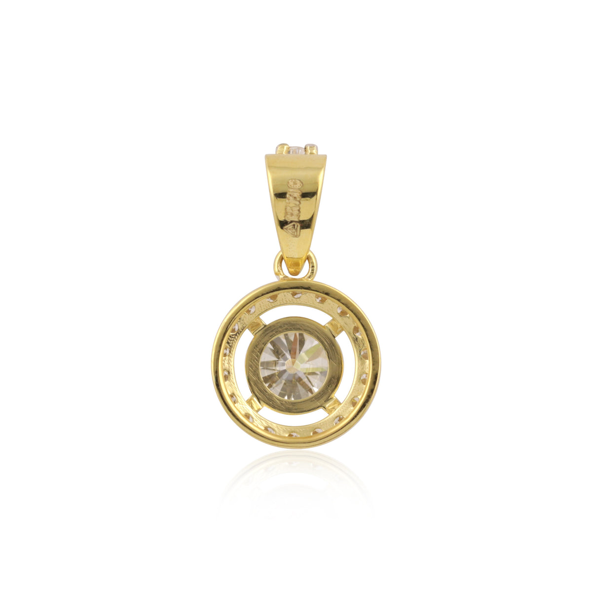 14K/18K Lab Grown Diamond Dainty Pendant Necklace