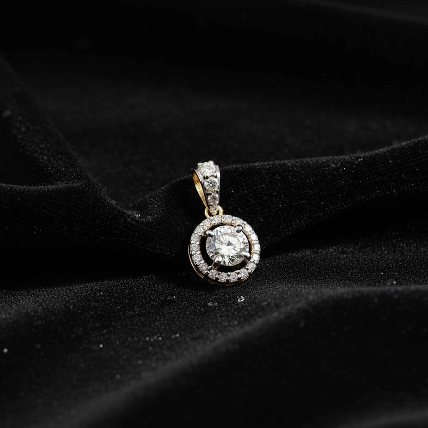 14K/18K Lab Grown Diamond Dainty Pendant Necklace