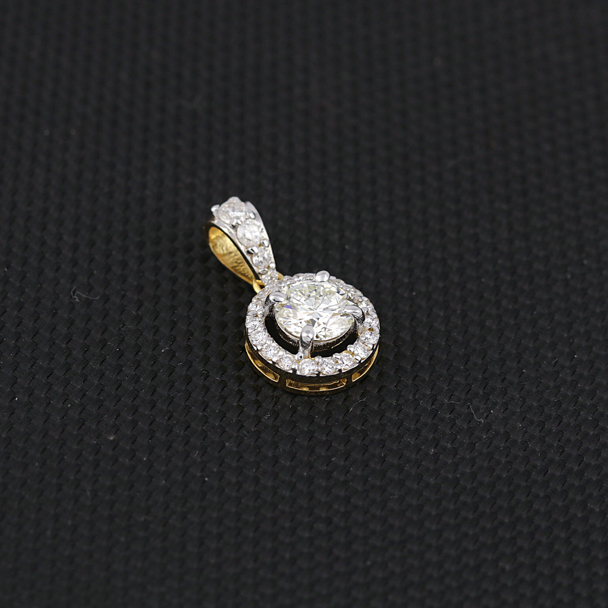 14K/18K Lab Grown Diamond Dainty Pendant Necklace