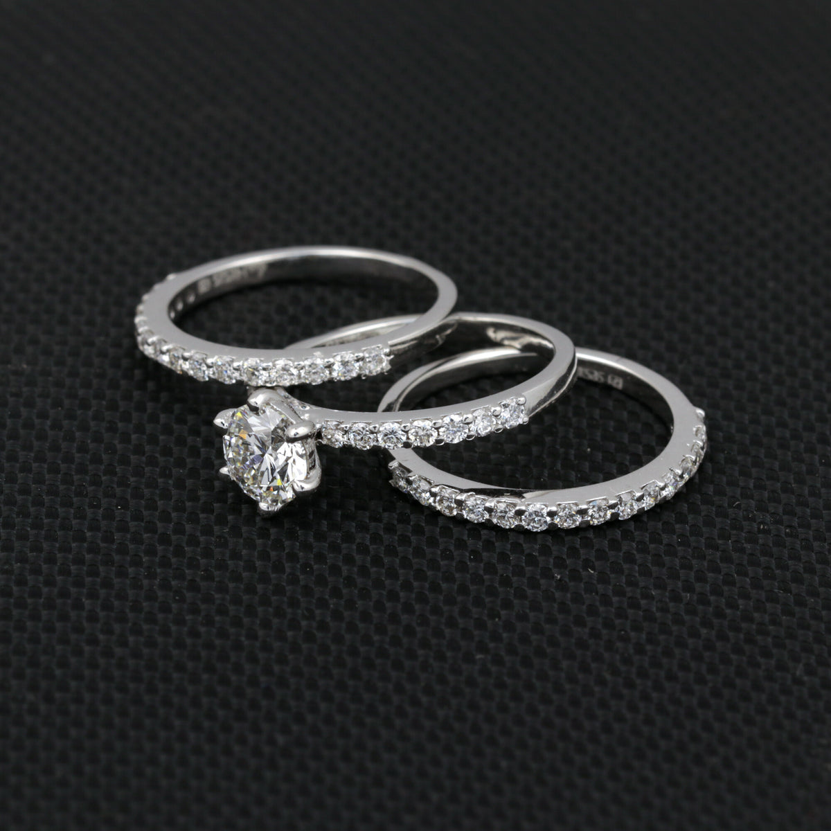 14K/18K Lab Grown Diamond Round Cut Ring for Women