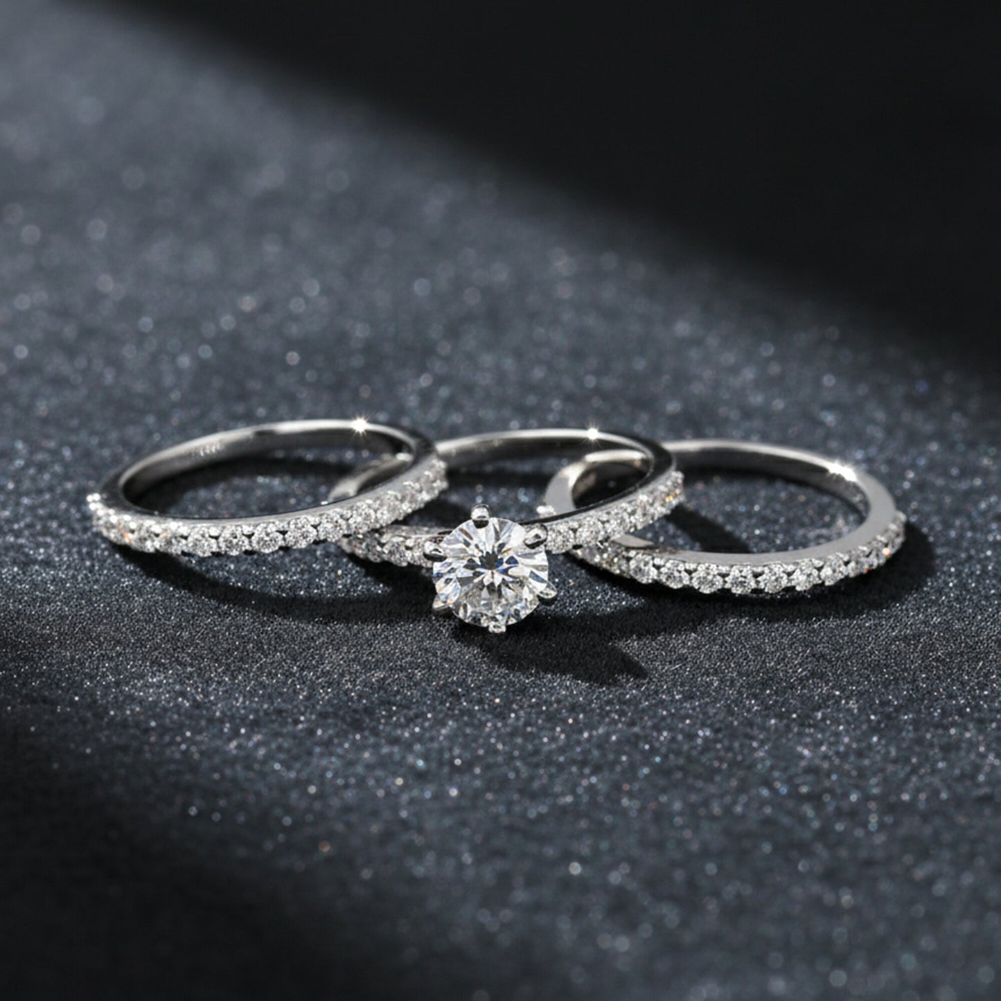 14K/18K Lab Grown Diamond Round Cut Ring for Women