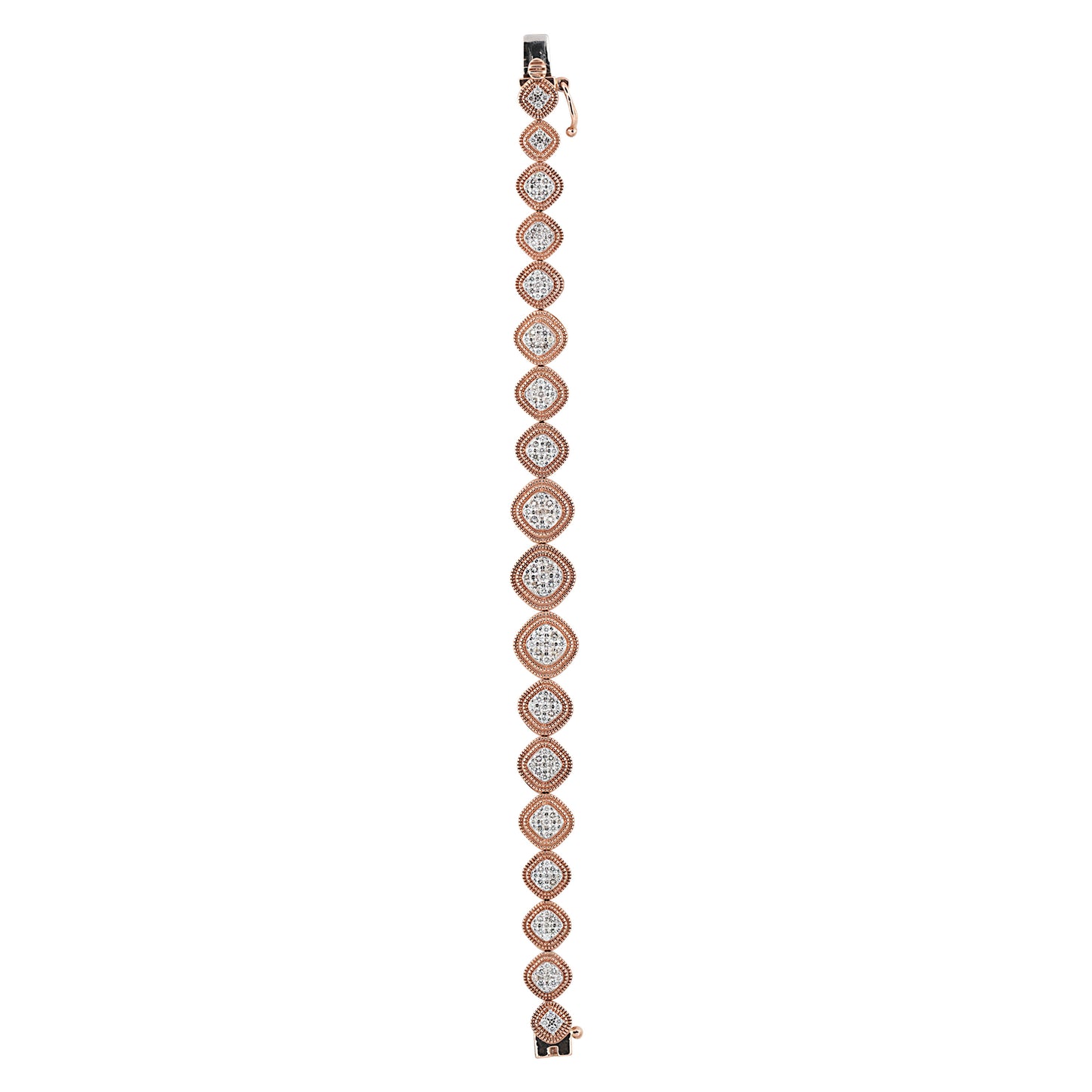 14K/18K Lab Grown Diamond Tennis Bracelet – Round Cut, 3ct, BIS Hallmark Gold