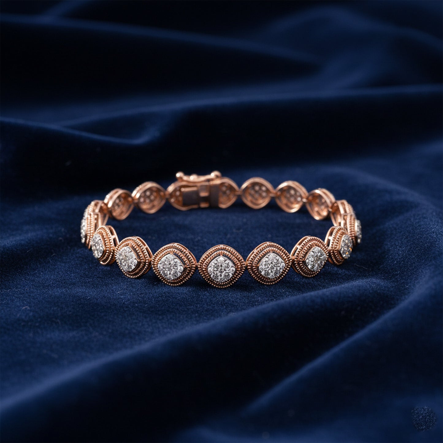 14K/18K Lab Grown Diamond Tennis Bracelet – Round Cut, 3ct, BIS Hallmark Gold