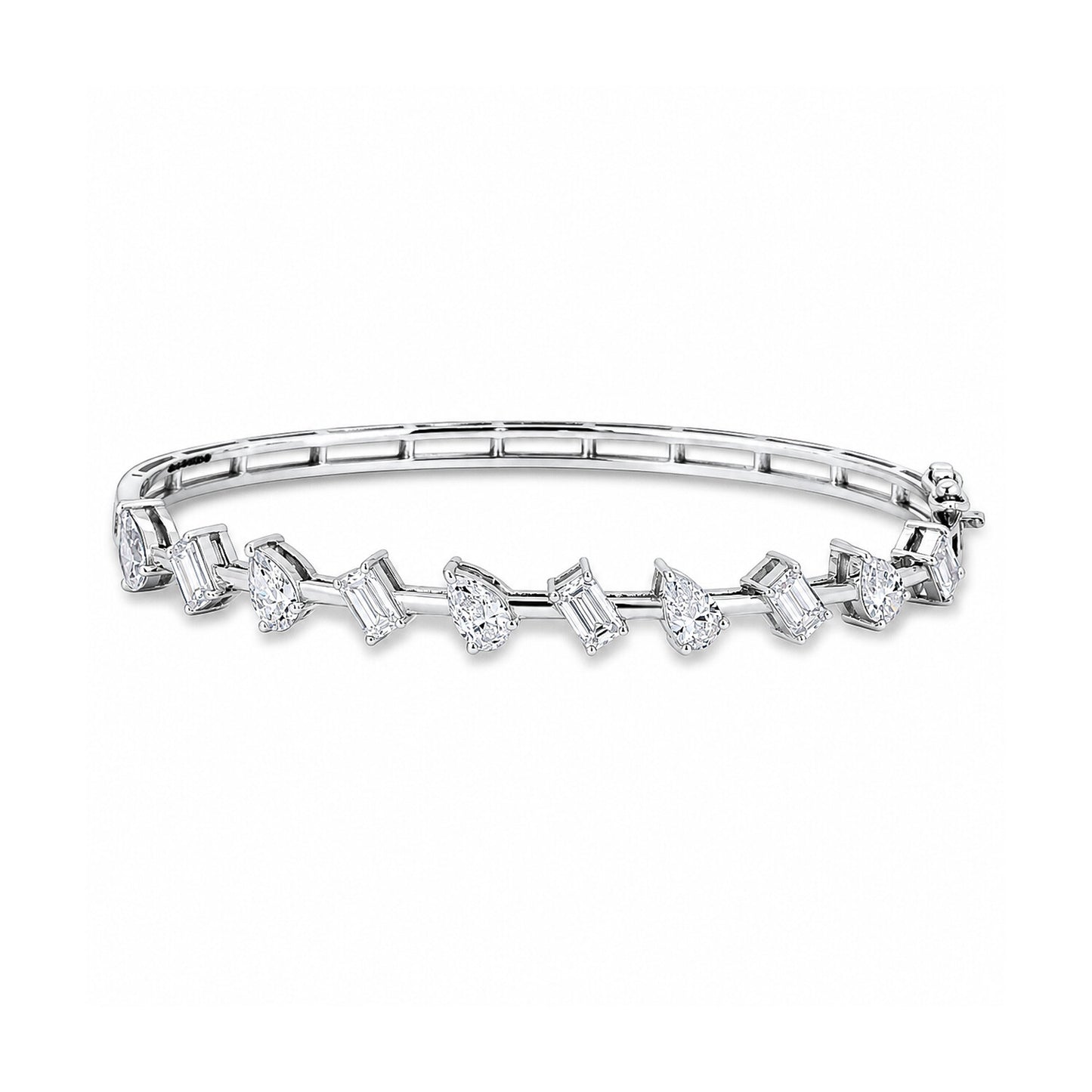 14K/18K Lab Grown Diamond Tennis Bracelet – Round Cut, 3.04ct, BIS Hallmark Gold