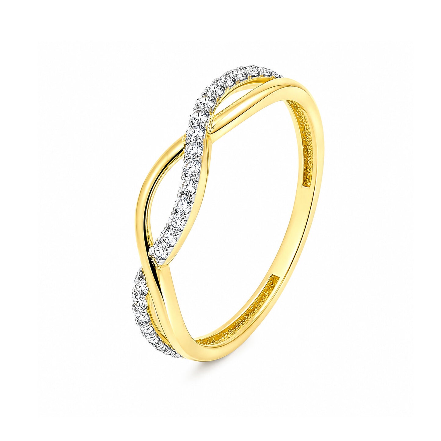18K Lab Grown Diamond Round-Cut Halo Ring