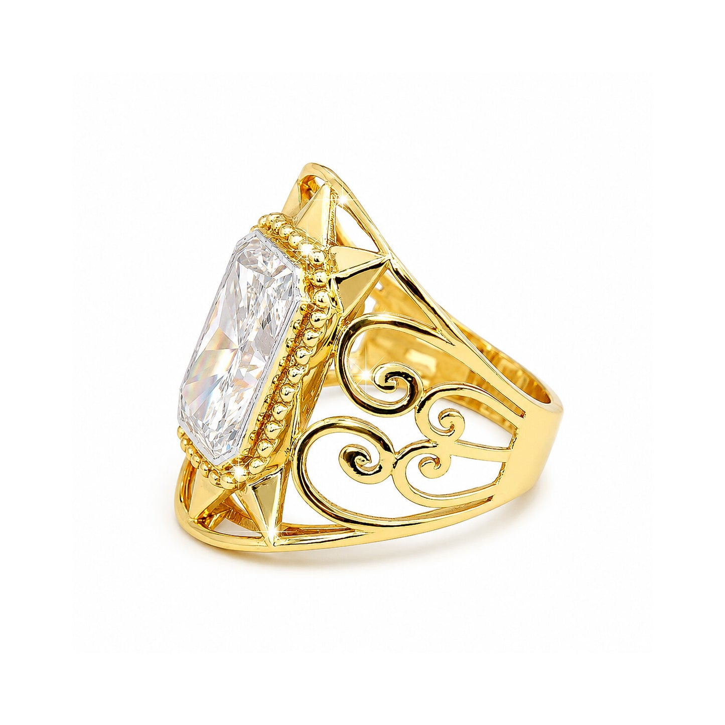 14K Lab Grown Diamond Sleek Polished Band Ring
