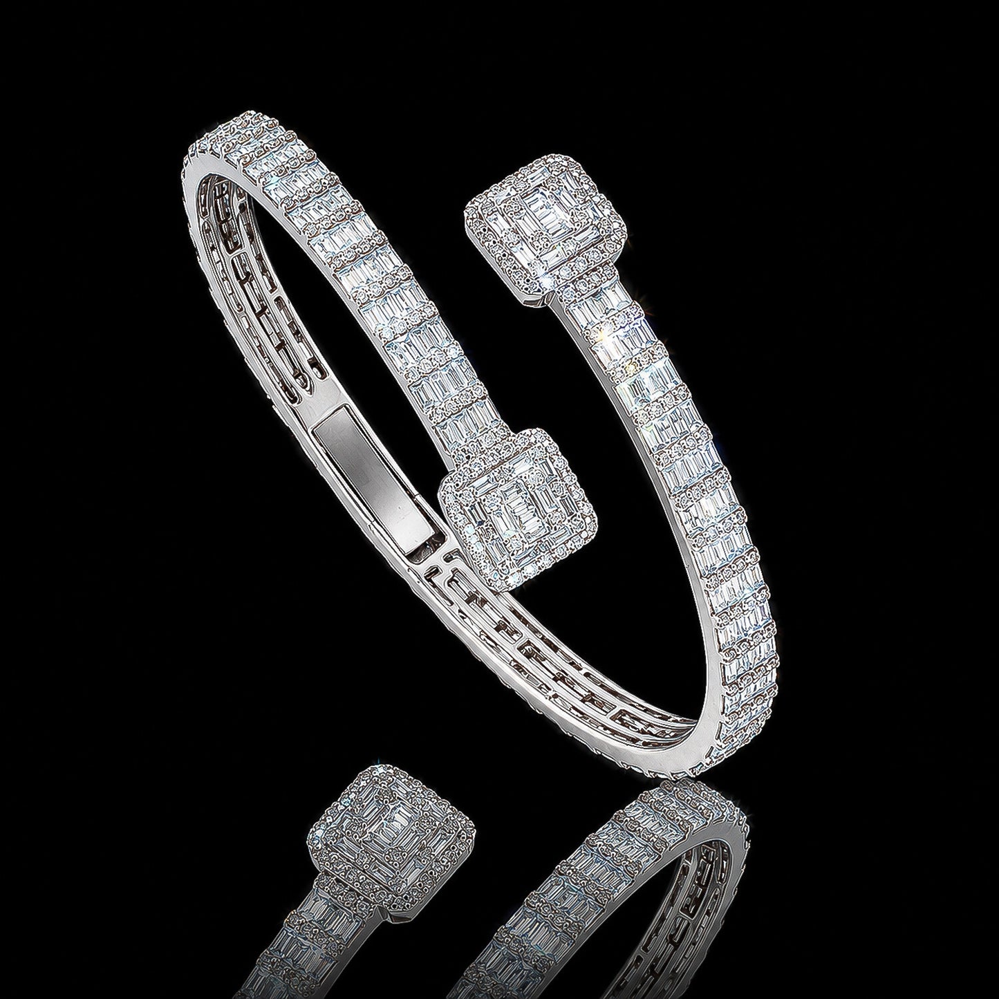 14K/18K Lab Grown Diamond Tennis Bracelet – Round Cut, 12.73ct, BIS Hallmark Gold