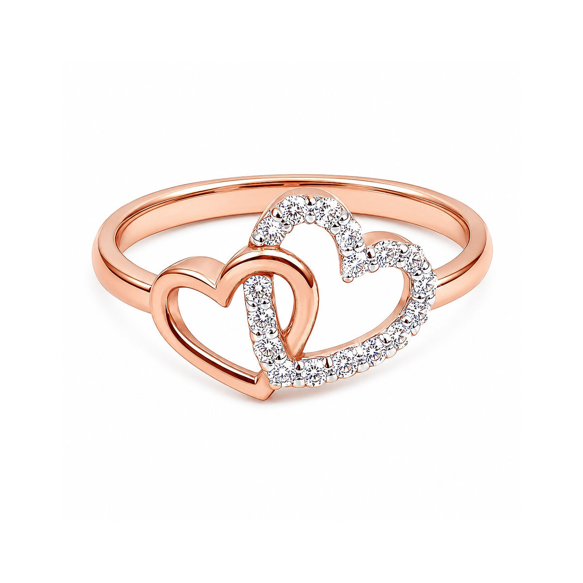 18K Lab Grown Diamond Round-Cut Halo Ring