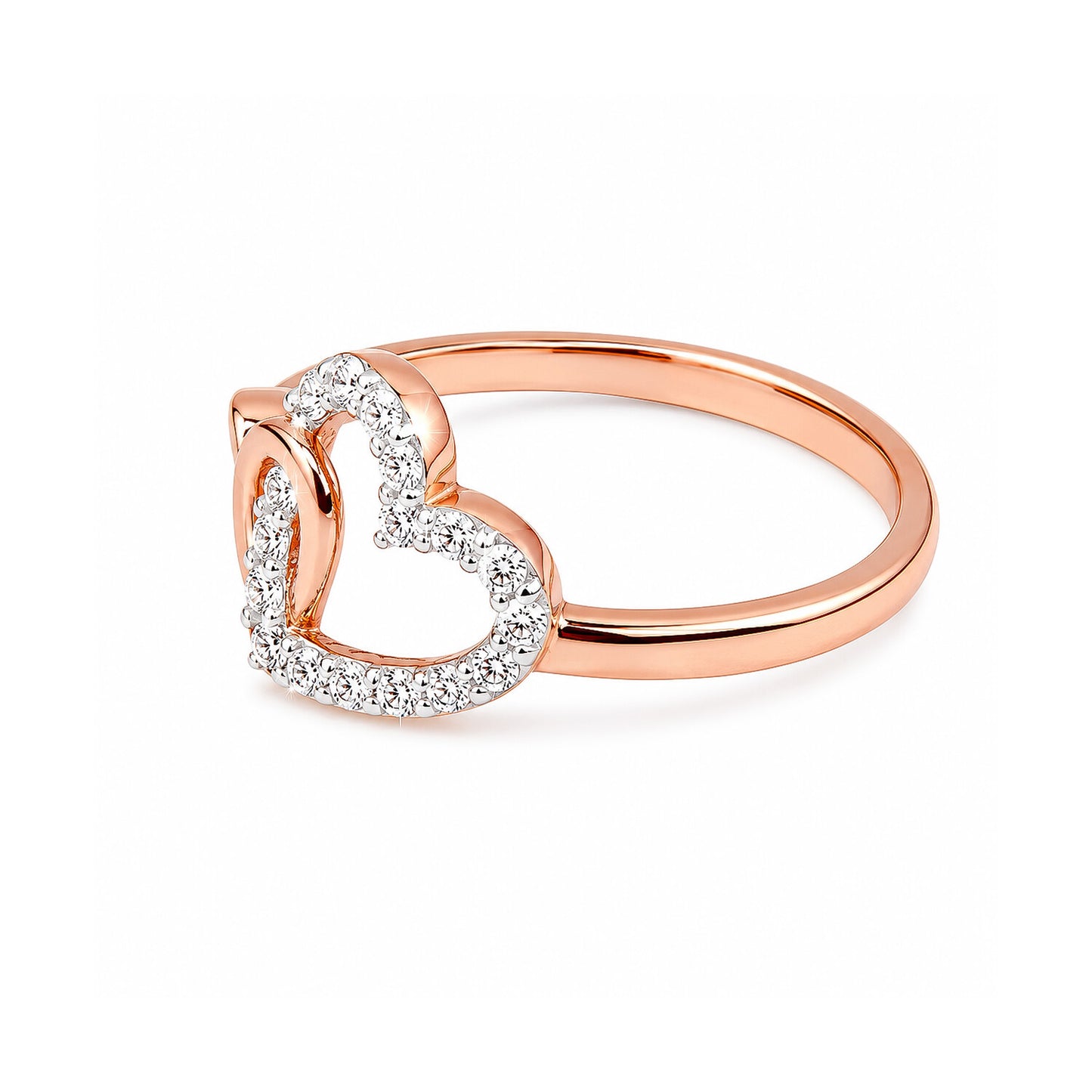 18K Lab Grown Diamond Round-Cut Halo Ring