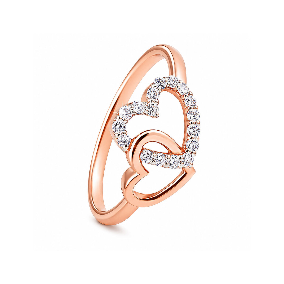 18K Lab Grown Diamond Round-Cut Halo Ring