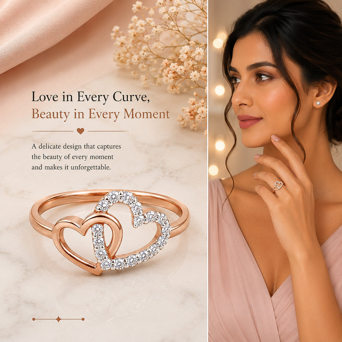 18K Lab Grown Diamond Round-Cut Halo Ring