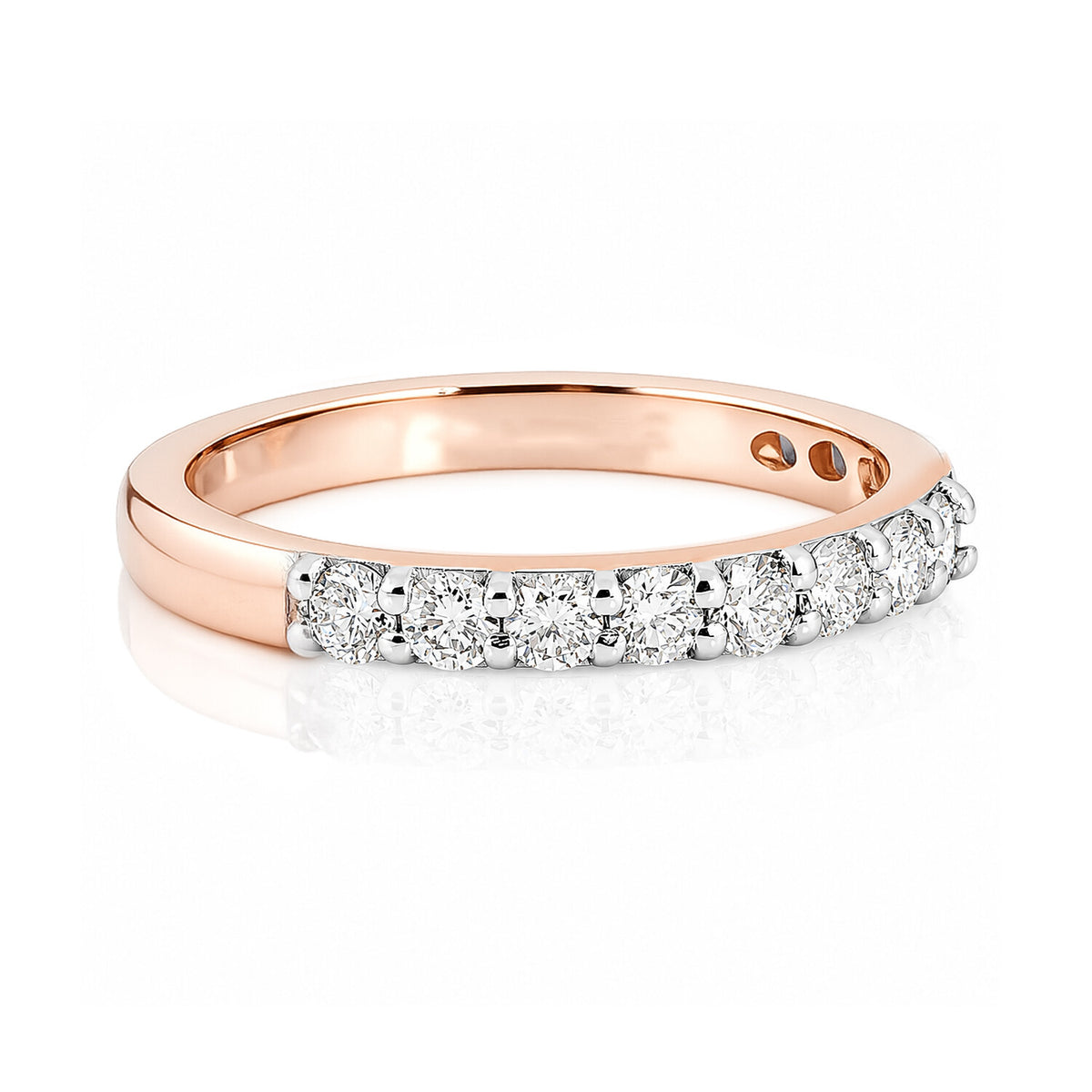 14K/18K Lab Grown Diamond Round Halo Ring (0.25 ct tw) - BIS Hallmarked Gold