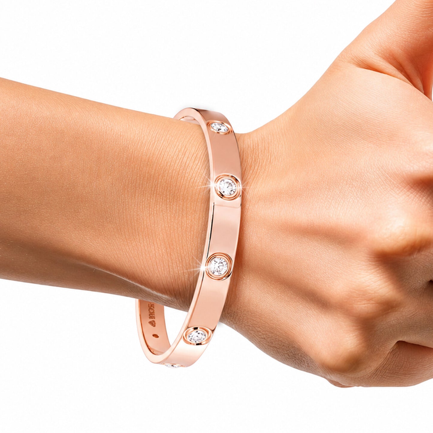 18K Lab Grown Diamond Tennis Bracelet – Round Cut, 1.49ct, BIS Hallmark Gold