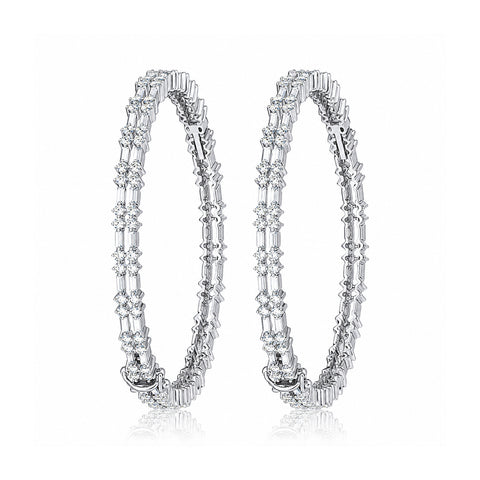 14K/18K Lab Grown Diamond Tennis Bracelet – Round Cut, 7ct, BIS Hallmark Gold