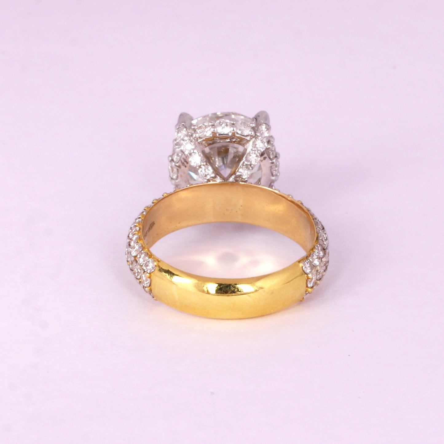 14K Lab Grown Diamond Round Solitaire Ring | IGI Certified
