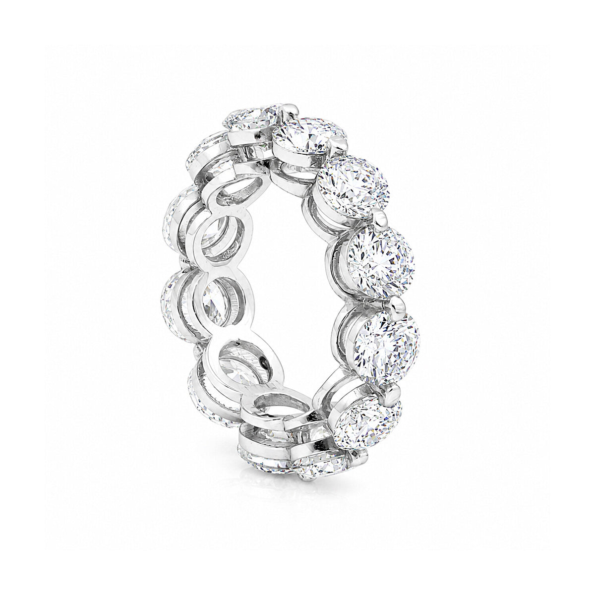 18K Lab Grown Diamond Round Halo Ring (3.12 ct tw) - BIS Hallmarked Gold