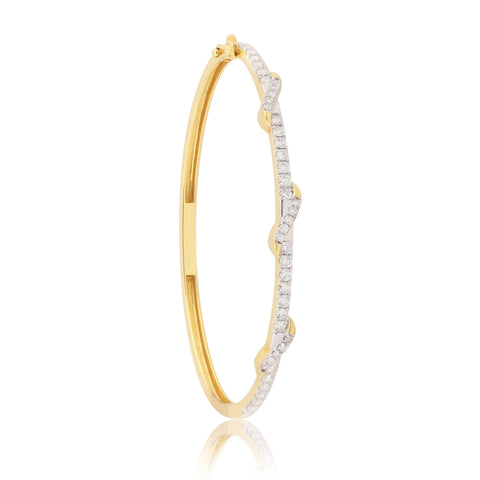 0.99ct Natural Diamond Tennis Bracelet