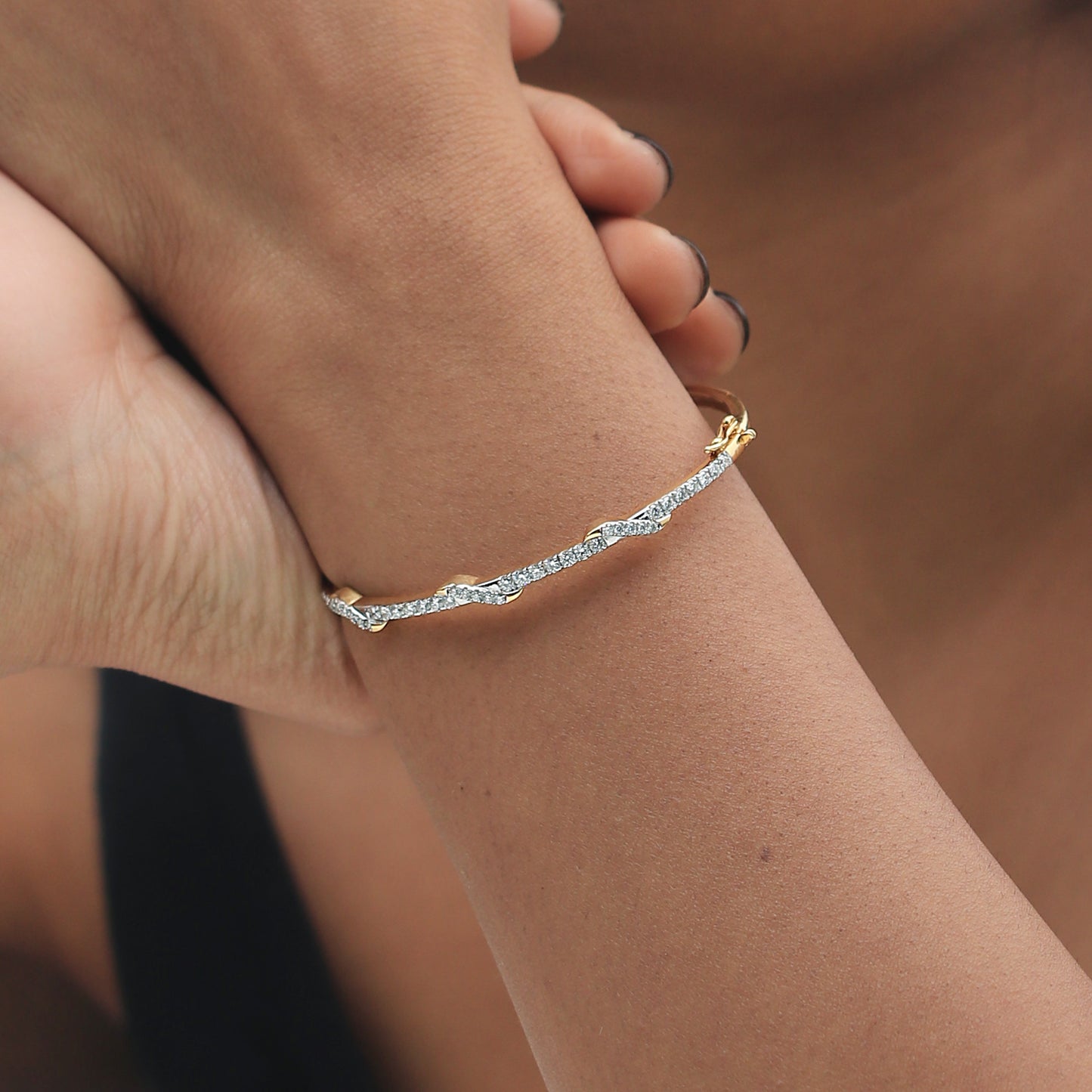 0.99ct Natural Diamond Tennis Bracelet