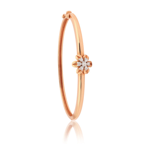 0.22ct Natural Diamond Bracelet | 18K Solid Gold | IGI Certified