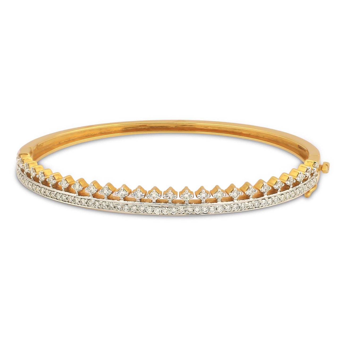 1.18ct Natural Diamond Tennis Bracelet | 18K Solid Gold | IGI Certified