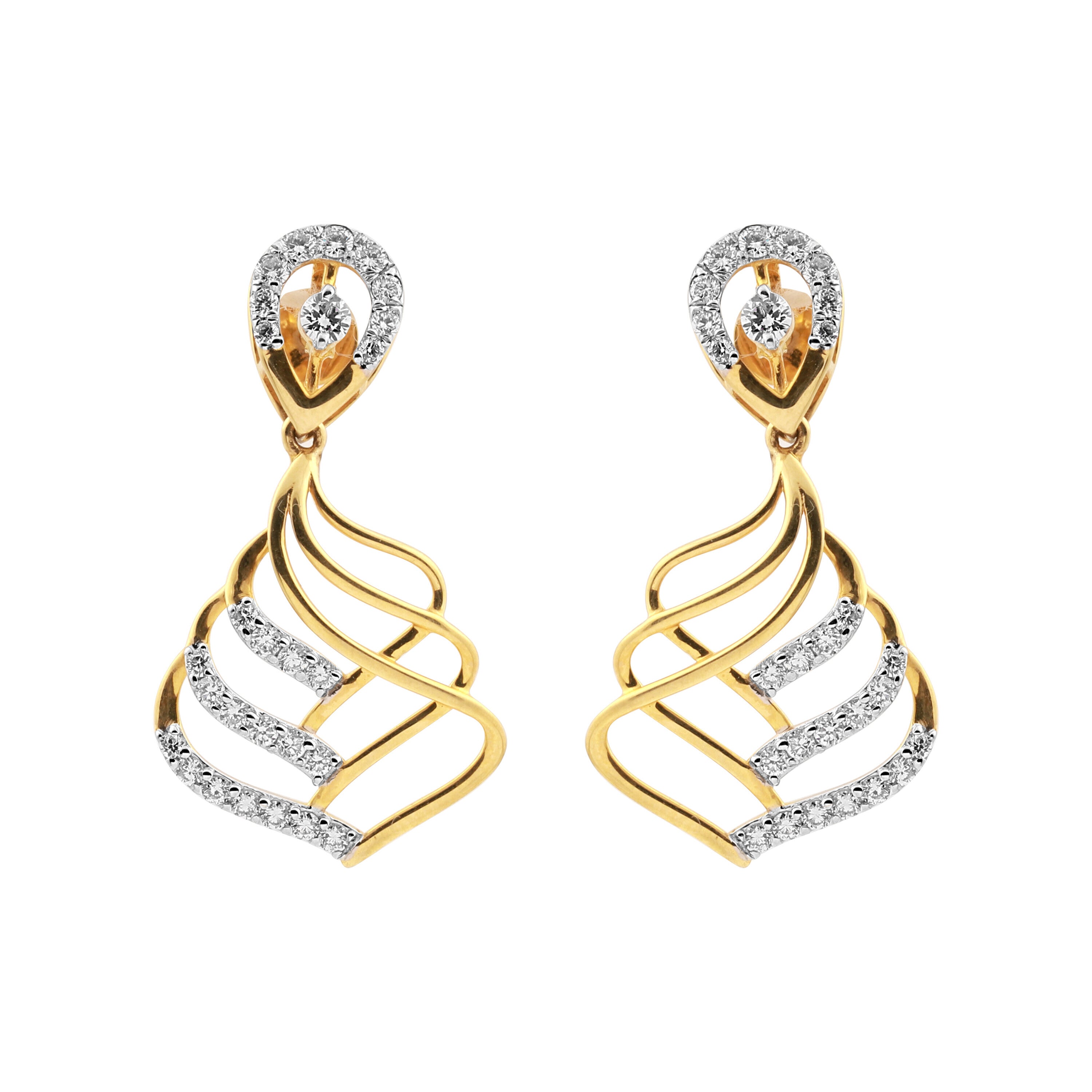 Stunning 0.90 Ct Diamond Stud Tops IGI Certified G-H VS High Quality