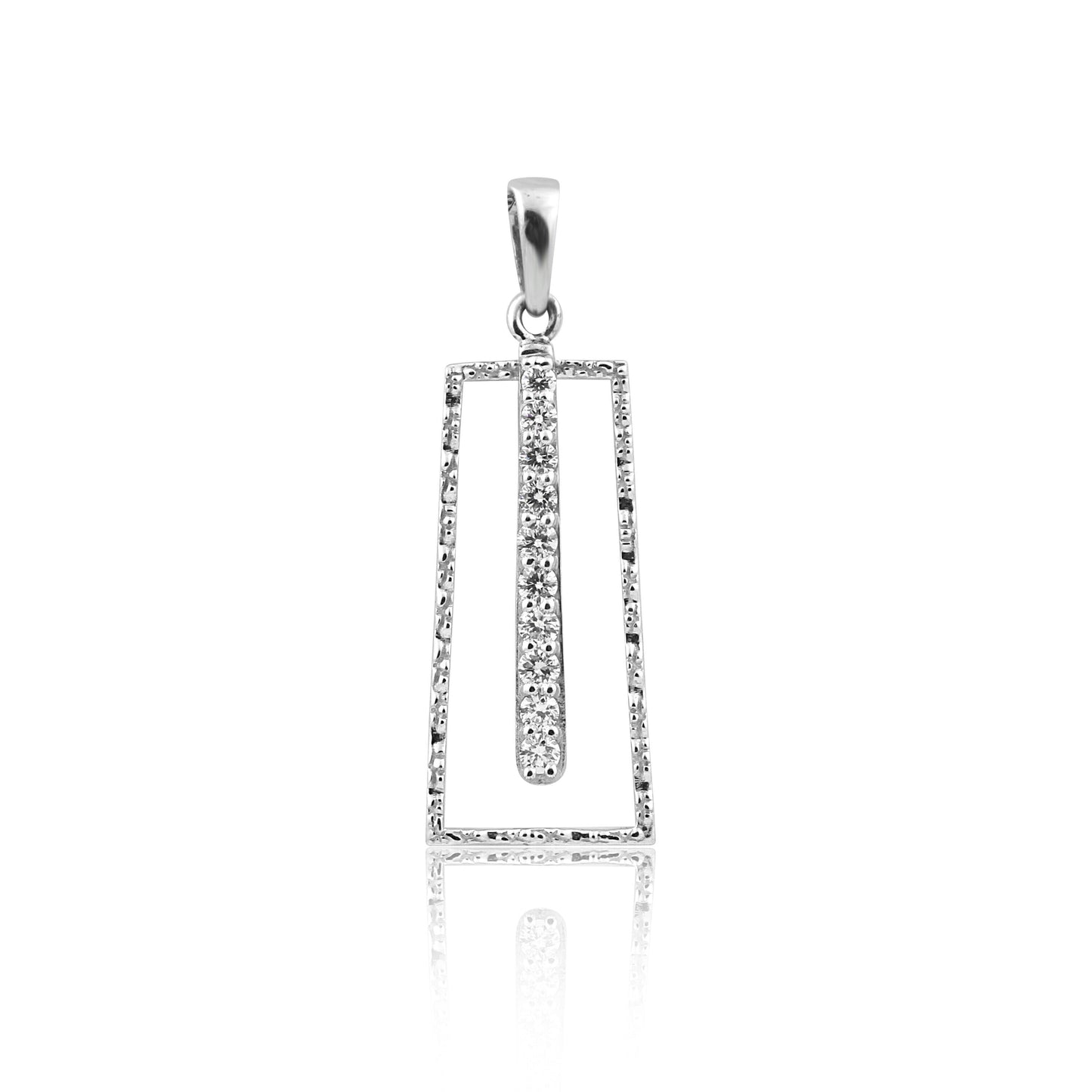 IGI Certified Natural Diamond Pendant 0.38 Ct 18K Gold Luxury Jewellery For Women - view 3