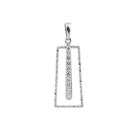IGI Certified Natural Diamond Pendant 0.38 Ct 18K Gold Luxury Jewellery For Women
