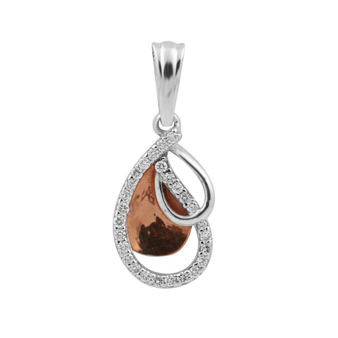 Anniversary Gift Pendant 0.21 Ct IGI Certified Natural Diamond in 18K Gold