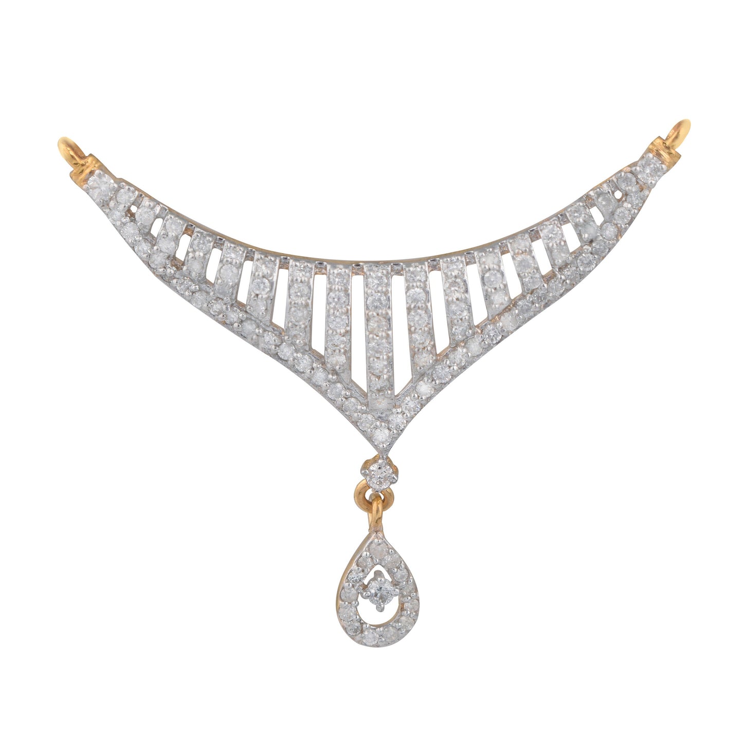 0.99 Ct IGI Certified Natural Diamond Elegant Pendant in 18K Gold Jewellery