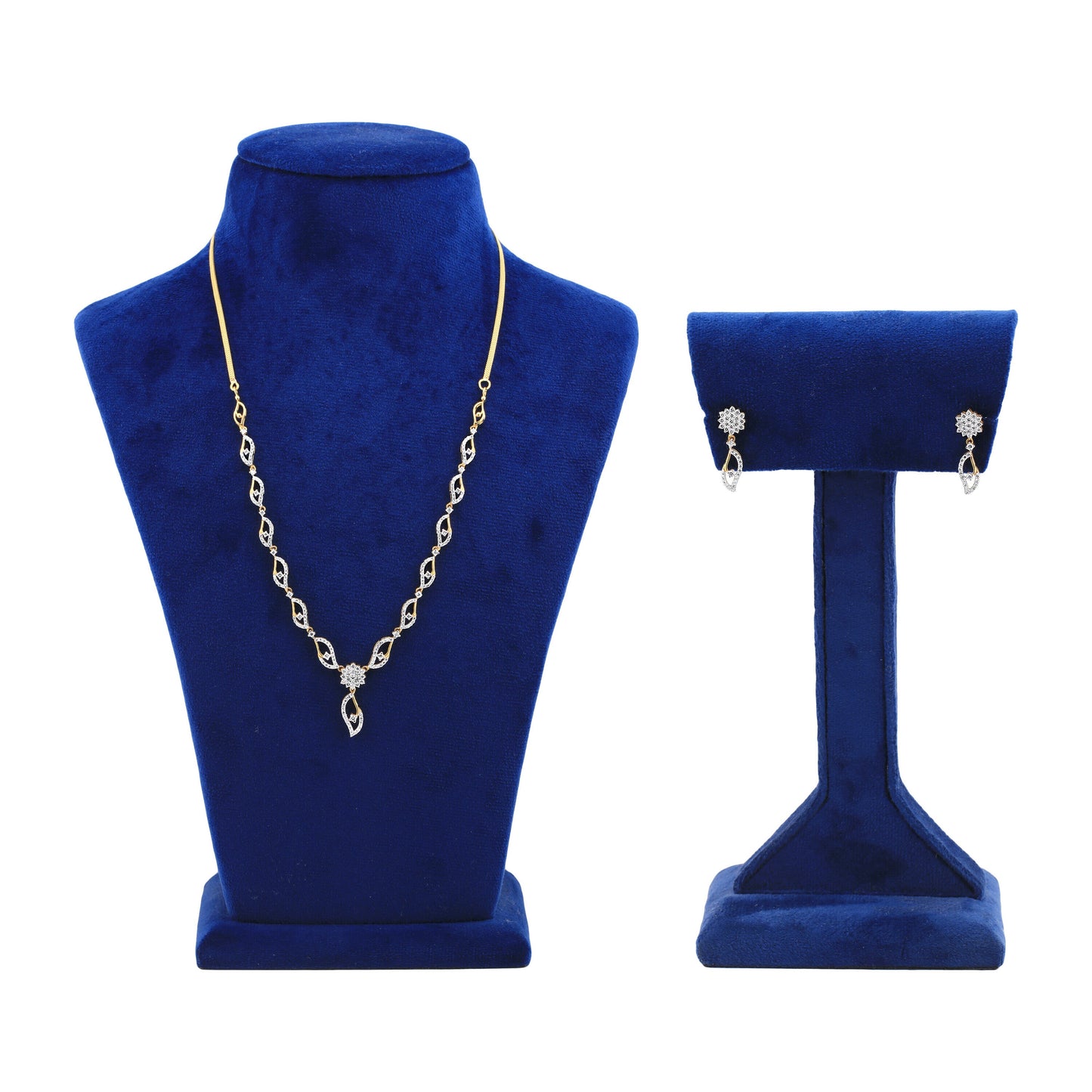 IGI Certified 2.73 Ct Natural Diamond Jewellery Set 18K Gold G-H Luxury Women Set