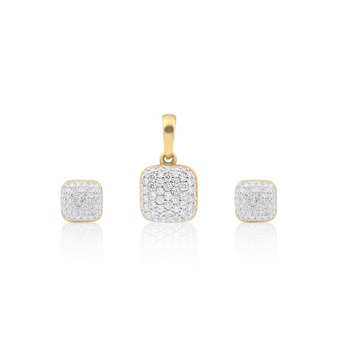 2.94 ct Natural Diamond Pendant Necklace IGI Certified 18K Gold Jewellery