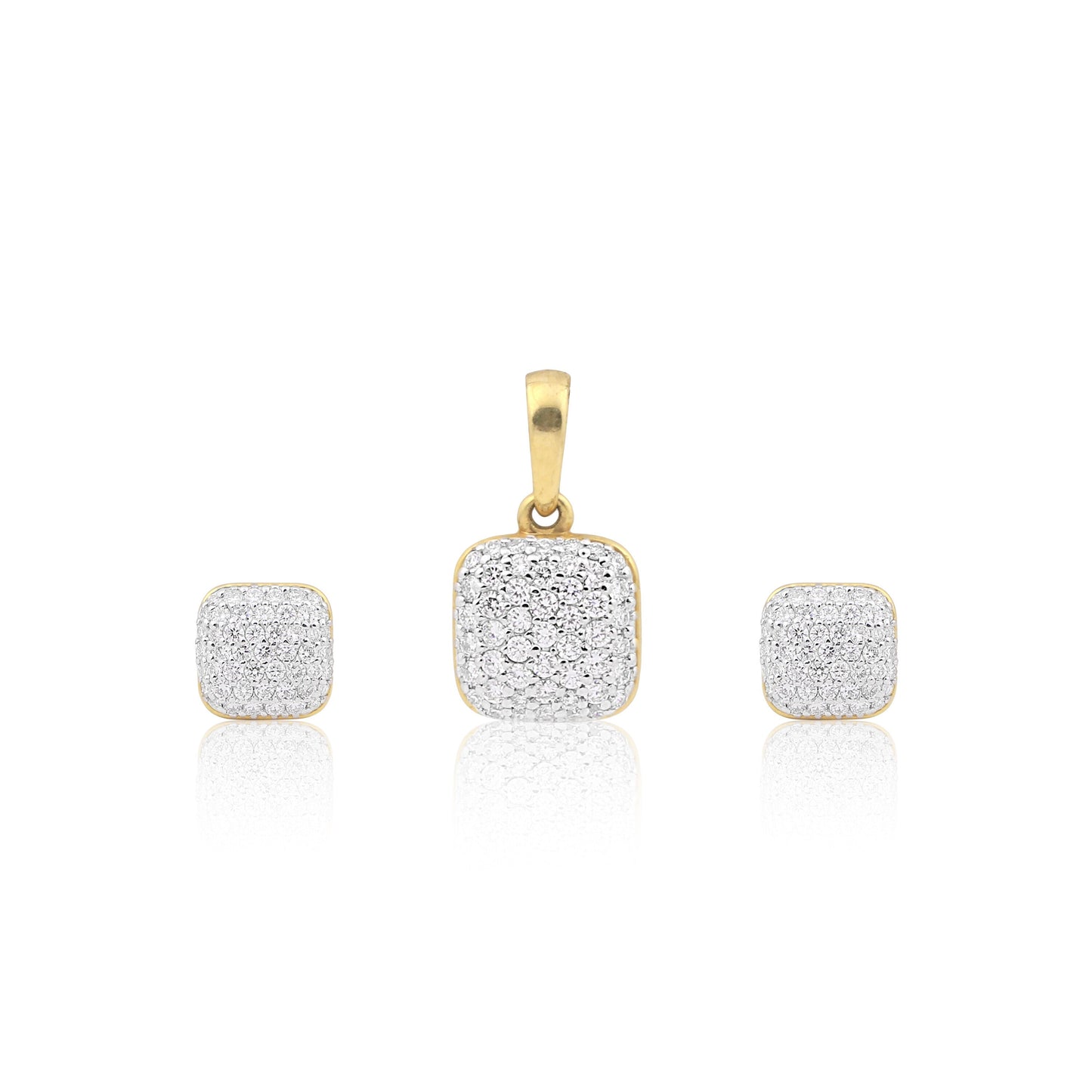 2.94 ct Natural Diamond Pendant Necklace IGI Certified 18K Gold Jewellery