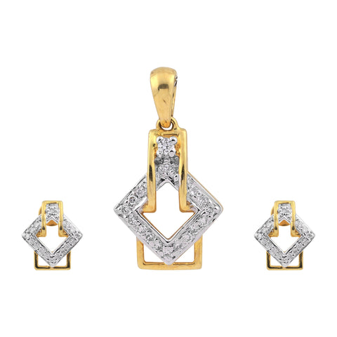 Elegant IGI Certified Natural Diamond Pendant 1.08 ct 18K Gold Necklace Jewellery