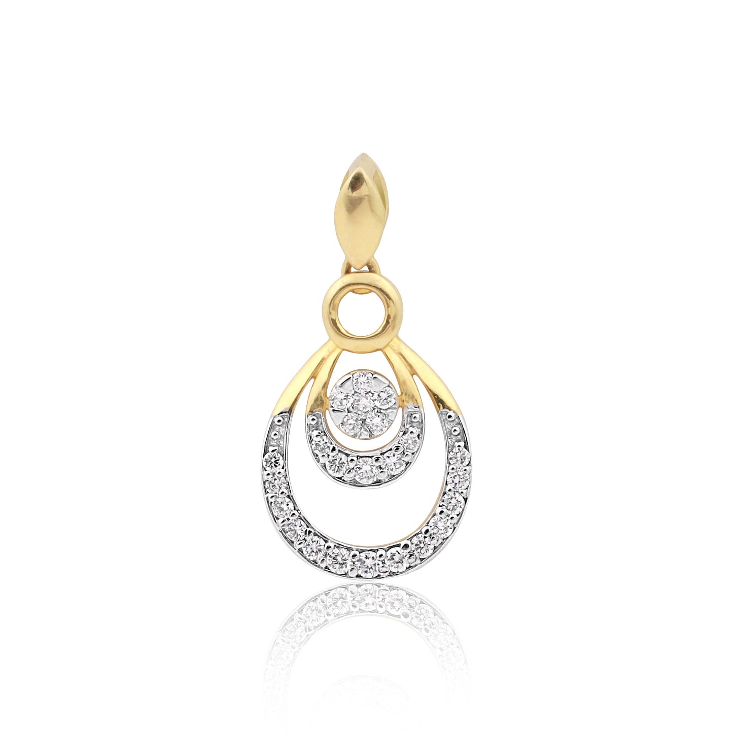 Luxury Diamond Pendant Set IGI Certified 0.78 Ct 18K Gold G-H-I VS Gift Jewellery - view 3
