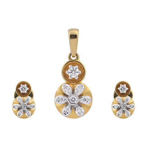 Elegant IGI Certified Natural Diamond Pendant 0.98 ct 18K Gold Necklace