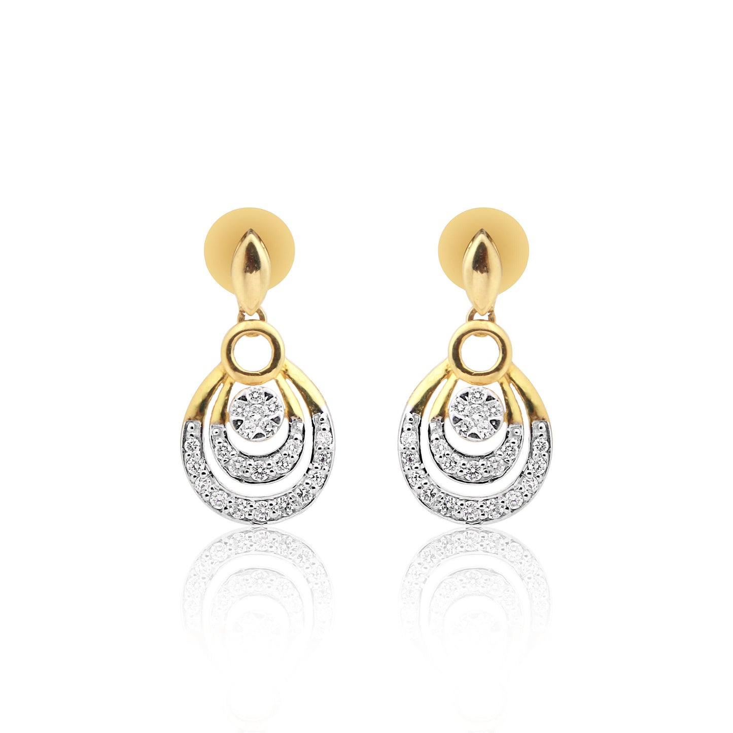 Luxury Diamond Pendant Set IGI Certified 0.78 Ct 18K Gold G-H-I VS Gift Jewellery - view 4