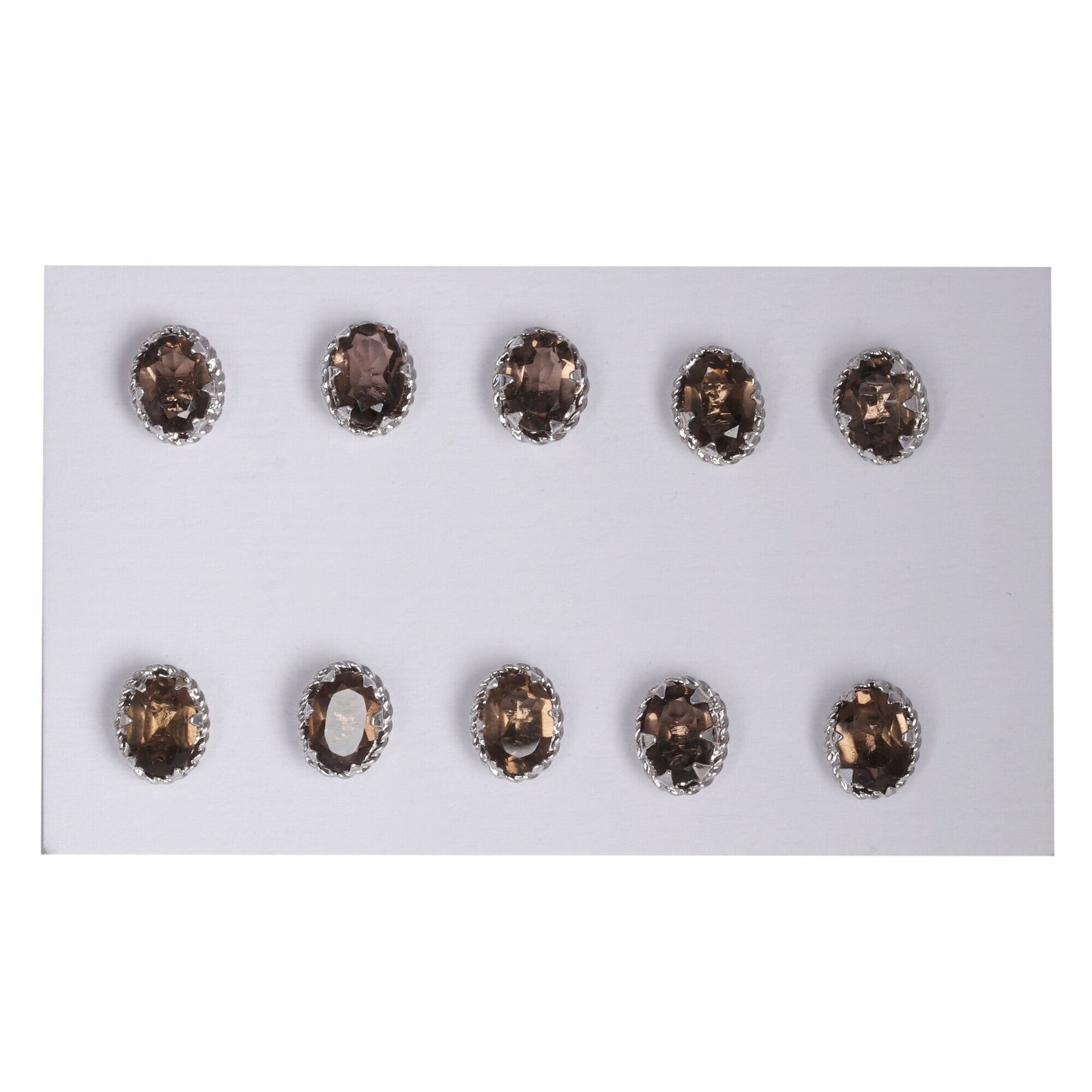 65 Ct Natural Brown Topaz Earrings - GEMHUB - View 2