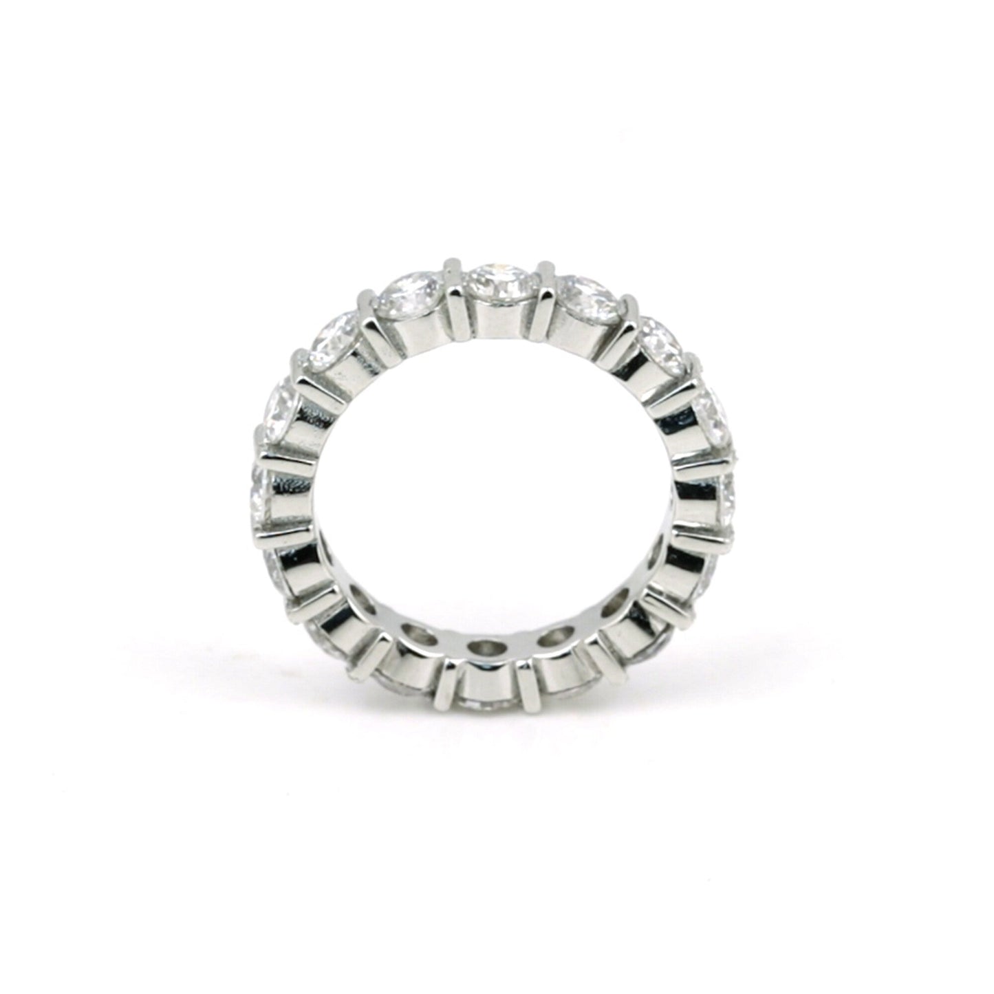 2.00 Ct Round Cut Lab Grown Diamond Ring - GEMHUB - View 3