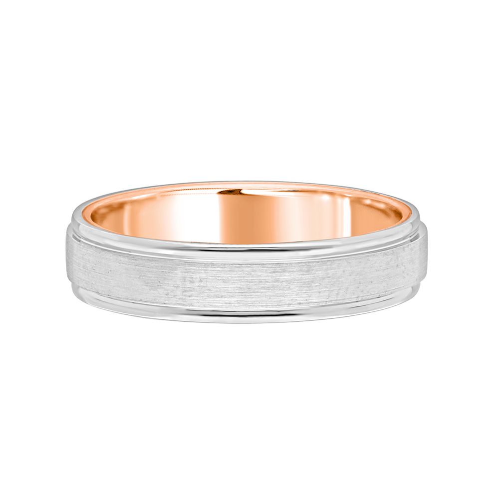 Abstract Platinum Ring For Men - Image 2 - GEMHUB